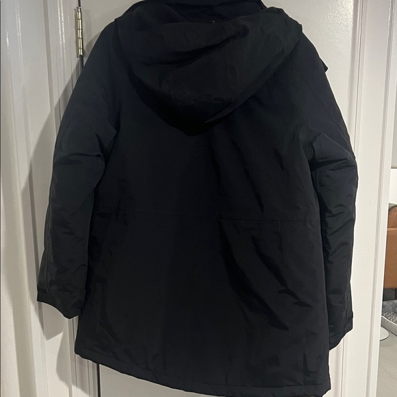 Lands' End Classic Black Coat - Picture 7 of 7